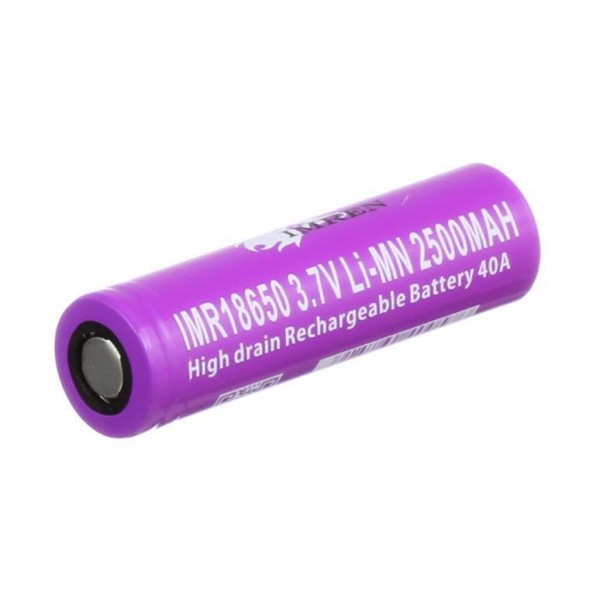 IMREN Imr 18650 2500Mah 3.7 V 40 Amp Battery